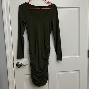 Express long sleeve dress